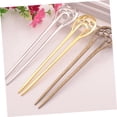 thumbnail image 4 of 3pcs Decorative Hair Clips Metal Hair Clips for Women French Barrette Hair Clips French Hair Stick Elegant Vintage Hairpin Antique Hair Chopsticks Hair Fork Hair Accessories Metal, 4 of 5