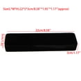 thumbnail image 6 of UNTERING Black Plush Jewelry Box Long Pearls Necklace Bracelet Box Engagement Wedding Gifts Jewellery Storage Presentation Boxes, 6 of 7