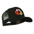 thumbnail image 5 of Recycle Logo Embroidered Mesh Cap - Black OSFM, 5 of 5