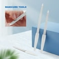 thumbnail image 3 of Salon Buffer Double Head Non-Slip Handle Nail Polishing Multifunctional 2 in 1 Manicure Tool Dual Use Stainless Steel Nail File D, 3 of 10