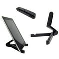 thumbnail image 7 of Black Tablet Stand Desktop Folding Travel Portable Holder N8P for Amazon Fire Kids Edition, Kindle - iPad 2 3 - ASUS Google Nexus 2 7 - Barnes & Noble NOOK Color HD HD+ - Dell Venue 8 Pro, 7 of 7