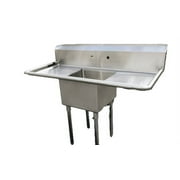 54" Stainless Steel Sink One Compartment Commercial Kitchen Restaurant