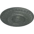 thumbnail image 3 of Ekena Millwork 15 3/4"OD x 1 3/8"P Artis Ceiling Medallion (Fits Canopies up to 6 7/8"), Hand-Painted Athenian Green Crackle, 3 of 5