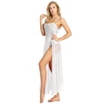 thumbnail image 5 of iEFiEL Womens Sequins Lyrical Ballet Dance Dress Leotard Flowing Fully Lined Dance Outfit, 5 of 7