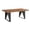 Brown, variant on Pemberly Row 80" Live Edge Solid Wood Dining Table in Dark Brown/Black