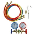 thumbnail image 3 of Ac Manifold Gauge Set For R134A R1234Yf, Automotive 4 Way Car Ac Gauge Set, 3 of 7