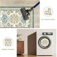 thumbnail image 5 of Farmhouse Kitchen Rugs Sets of 3, Kitchen Runner Rugs Non Slip Washable, Boho Kitchen Mats for Floor, Indoor Door Mat Entrance, Laundry Room Rug, Thick Kitchen Floor Mat Carpet, 5 of 6