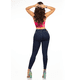 thumbnail image 4 of Jeans Mujer Colombiano strech Push Up Skinny Pantalón Dama azul petroleo 9, 4 of 6