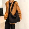 thumbnail image 3 of LinYooLi Corduroy Hobo Bags Women Shoulder Bag Beach Bag Trendy Crossbody Purse Cute Puffer Bag Travel Work Tote Bag 2024, 3 of 7