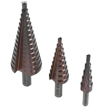 

M35-HSSCO 4-12/4-20/4-32mm Three Square Straight Slot Cobalt-Plated Drill Bit