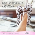 thumbnail image 3 of Bergman Kelly Fuzzy Slippers for Women, Super Soft Indoor Comfy & Cozy House Shoes W/ Anti-Skid Sole (Furry Collection), 3 of 13