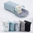 thumbnail image 2 of Nueva bolsa de pañales impermeable y reutilizable para bebé, bolso de mano para bebé, bolsa de almacenamiento de pañales para mamá de gran capacidad, bolsa de transporte para salir Tan Jianjun unisex, 2 of 2