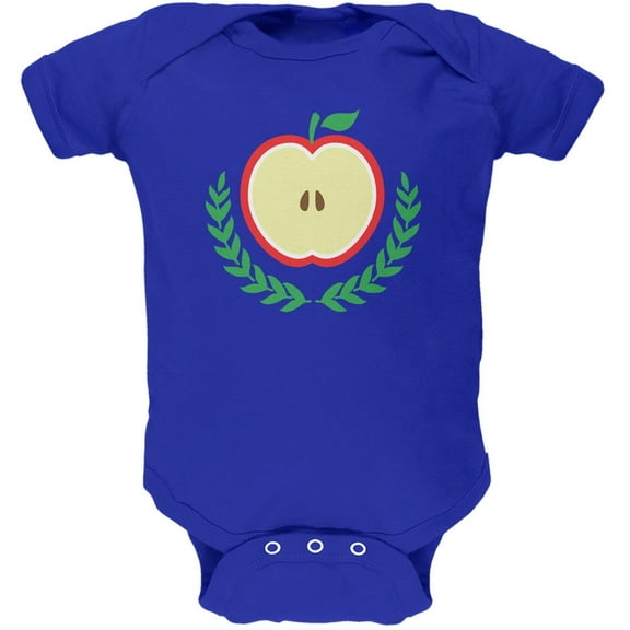 Baby Shower Theme Apple of My Eye Royal Soft Baby One Piece