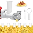 thumbnail image 1 of Accesorio para máquina de pasta para batidora de soporte Kitchenaid con 6 formas diferentes de salida de pasta, accesorios y accesorios duraderos para Kitchenaid, apto para lavaplatos, 1 of 5