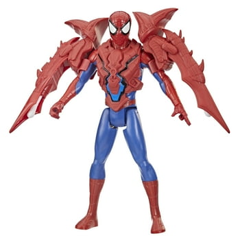 Marvel Mech Strike Monster Hunters Titan Hero Series Hunter Suit Spider-Man Action Figure