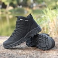 thumbnail image 3 of LASUDRAA Men's Hiking Boots Non-Slip Lightweight Ankle-High Boots Breathable Hiker Trekking Shoes, 3 of 9