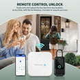 thumbnail image 4 of Moquin Smart Key Lock Box, TTLock APP Control, Fingerprint, Manual Keys, Access Card, EKey and Passcode Unlock, Electronic Bluetooth Wireless Lock Box for Airbnb Realtor, 4 of 9