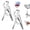 2pcs, variant on 9 Inch Parrot Nose Locking Pliers, Adjustable Vise Grip PliersTool, Curved Jaw Pliers with Wire Cutter for Welding,Woodworking,Sway Bar Link Removal