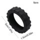 thumbnail image 3 of 8Pcs Luggage Wheel Covers Silicone Suitcase Wheel Protectors For 2-2.7in Wheels Noise Reducing AntiScratch Tire Sleeves Travel Accessories For Checked, 3 of 6