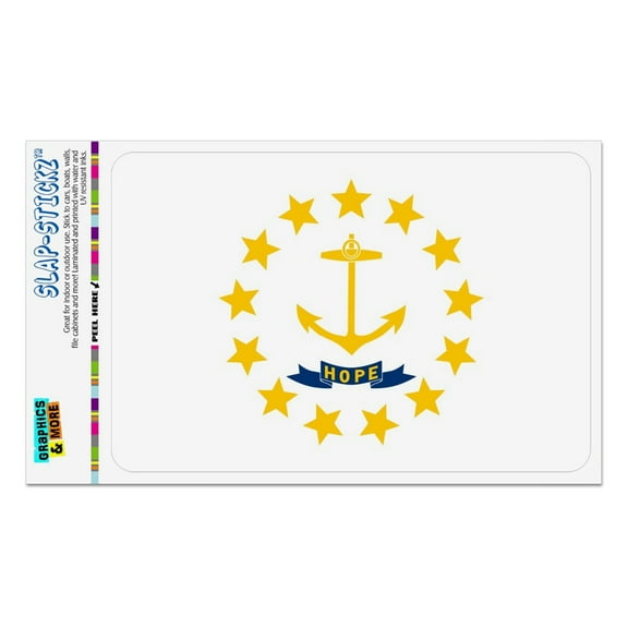Rhode Island State Flag Home Business Office Sign
