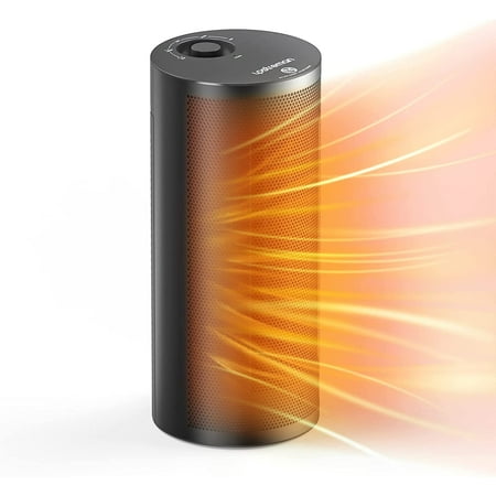 

Upstreman 1500W Space Heater Indoor Small Heater Fast PTC Ceramic Heating | Black