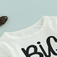 thumbnail image 4 of AMERTEER T-shirt en Coton Décontracté pour Garçons Été Manches Courtes Col Rond Imprimé Lettre Hauts Décontractés, 4 of 6