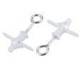 thumbnail image 5 of Unique Bargains 100Pcs 9mm-15mm Grip Range Toggle Hollow-Wall Anchor Screw Eye Assortment, 5 of 5