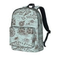 thumbnail image 2 of Goofa Pirate Adventure Map Printed Backpack,Laptop Backpack,Durable Anti-Theft Travel Work Backpack,Water-resistant Backpack, 2 of 9