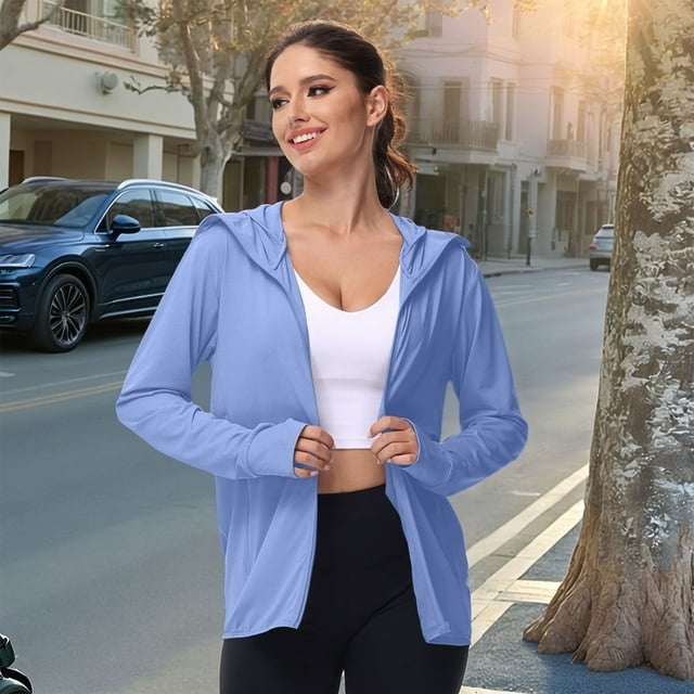 SHIXIAOO Plus Size Hooded Coat for Women Lightweight Casual Wear Spring Summer Fall Outerwear with Pockets Comfortable Loose Fit Long Sleeve Jacket Let Sweater Women S plus Size Winter Coat