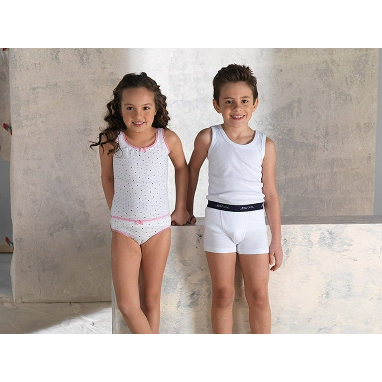  Brix Toddler and Girls' Cami – Undershirts – 4 pk