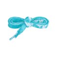 thumbnail image 2 of INSPIRE CHIC Tie-Dye Shoelaces Printed Texture Flat Shoe Lace for Sneakers Athletic 1 Pair Turquoise 120cm/47.2", 2 of 5
