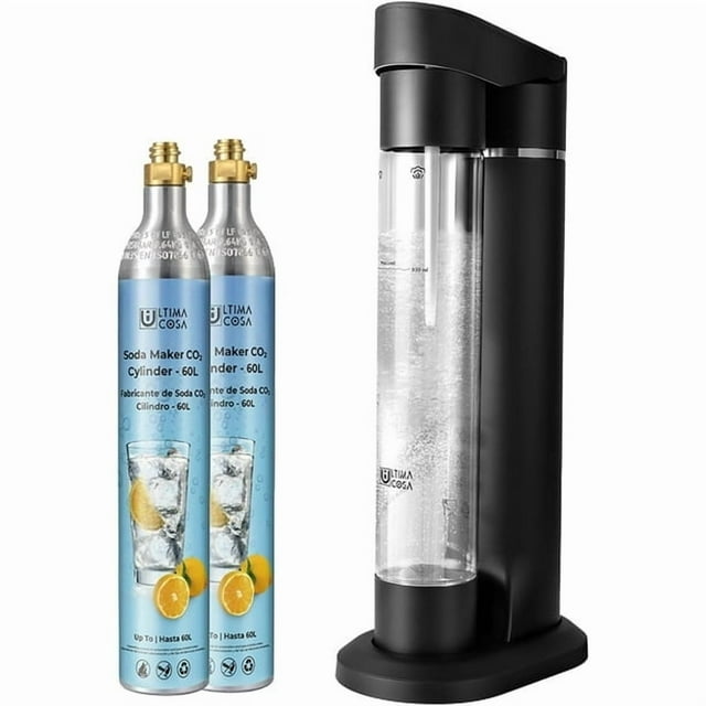 Ultima Cosa SM006 Presto Frizzaante Soda Maker (2 Cylinders Included)