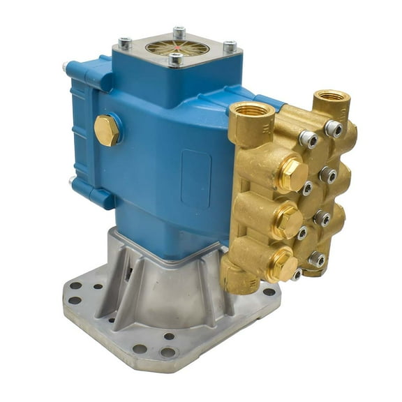 Interstate Pneumatics PW5310 1 Inch Horizontal Shaft Pressure Washer Triplex Pump - 4000 PSI 4.0 GPM 3400 RPM