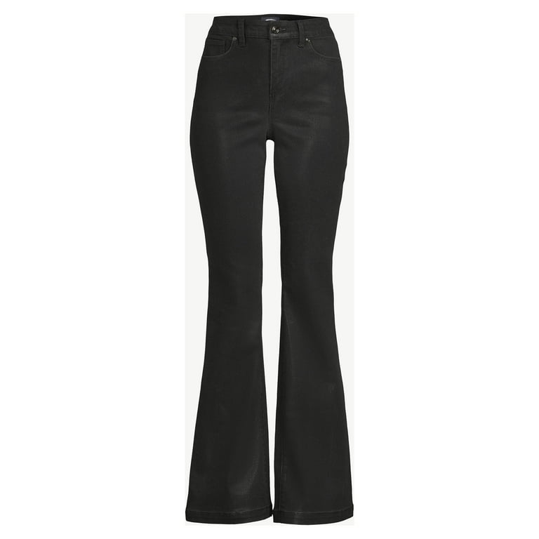 Scoop Women's High Rise Flare Jeans 