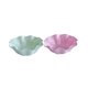 thumbnail image 1 of Dos platos de frutas decorativos for el hogar, plato for dulces, azul y morado, 1 of 6