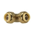 thumbnail image 2 of [Paquete De 10] Procuru 1/2 Pulgadas Pushfit Codo De 90 Grados Push-To-Connect Accesorio De Latón Para Tuberías De Cobre Pex Cpvc Pe-Rt (8X2012-10P), 2 of 5