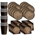 thumbnail image 2 of Tree Lumberjack Outdoors Birthday Party Supplies Set Plates Napkins Cups Tableware Kit for 16, 2 of 3