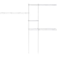 thumbnail image 2 of ClosetMaid Hanging Closet Shelf Organizer, White, 2 of 3