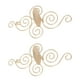thumbnail image 5 of Portavelas de metal para decoraenón creativa, portavelas giratoria de pared, juego de 2 portavelas de metal, decora para salón o dormitorio con soporte para portavelas, 5 of 7