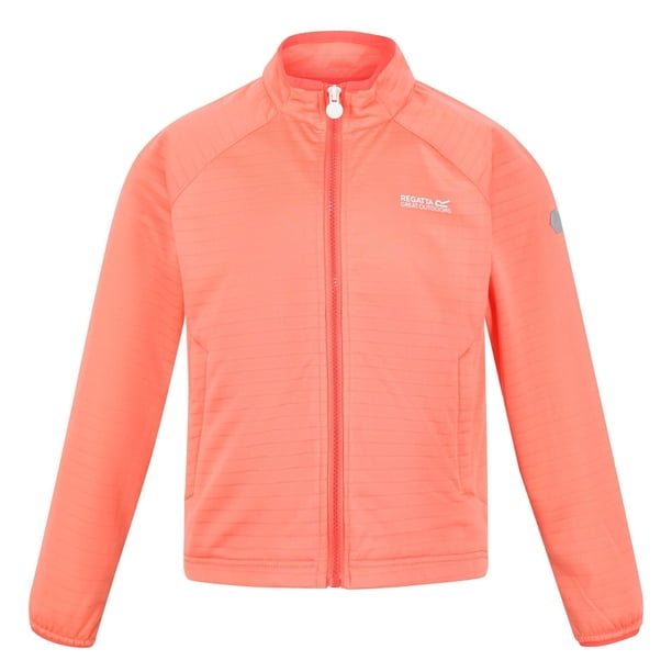 Regatta - Chaqueta Softshell Highton Lite II para Niños/Niñas (Coral Fusión)