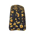 thumbnail image 3 of Easygdp Royal Blue Plaid Sunflower para Estuche de Lápices con Tapa Flip, Suministros de Oficina y Universidad para Adolescentes y Adultos, 3 of 7
