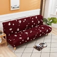 thumbnail image 2 of Stretch Armless Sofa Slipcover Armless 2 Seater Sofa Cover, 2 of 5