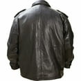thumbnail image 2 of BNFUSA GFFJL Italian Stone Design Genuine Leather Field Jacket - Large, 2 of 2