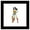 Black Framed Version, variant on Gallery Pops DC Comics Wonder Woman - Classic Wonder Woman With Lasso Wall Art, Unframed Version, 12" x 12"