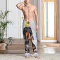 thumbnail image 6 of Fotbe Puppy Sits In Bathtub Men's Pajama Pants,Sleepwear Pants,Pj Bottoms Drawstring And Pockets-Medium, 6 of 7