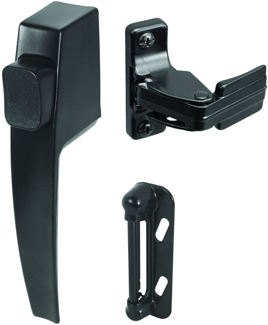 PrimeLine K 5007 Screen and Storm Door Push Button Latch Set with
