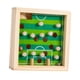 thumbnail image 2 of Juego de mesa de laberinto de madera, laberinto de canicas, juego educativo tradicional, motricidad fina Verde, 2 of 9