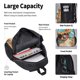 thumbnail image 4 of Easygdp Funny Swimming Chihuahua Mochila para Niños y Niñas con Set de Caja de Almuerzo y Estuche para Lápices 3 en 1, Mochila Escolar Estampada para Adolescentes, 4 of 7