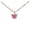 Hot Pink, variant on Womens Necklace Jewelry for Women Pendant Jewelry Clavicle Pendant Necklace Chain Accessories Acrylic