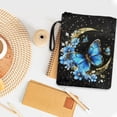 thumbnail image 4 of HELLHERO 1 pc Book Cover with Lightweight Storage & Portability Book Storage Bag with Handle for Librarian Book Organzier Holder Blue Butterfly, 4 of 8